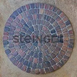 Тротуарная плитка Классика круговая Блэнд Steingot, 60 мм