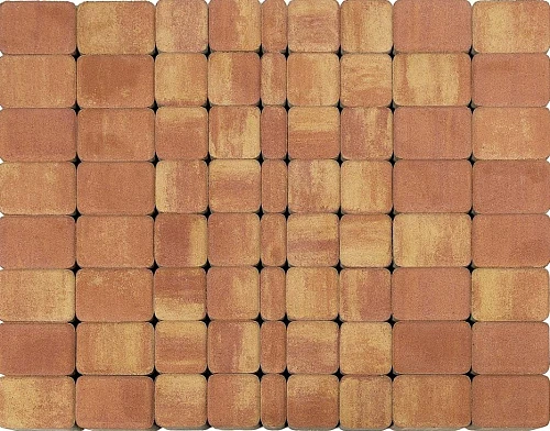 Тротуарная плитка Классико, Рассвет BRAER 60 мм