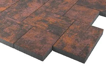 Тротуарная плитка Мозаика XL Браун Stellard 60 мм