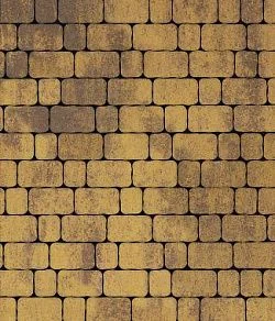 Тротуарная плитка АРЕНА Листопад гладкий Янтарь Б.1.АР.6 Выбор 60 мм