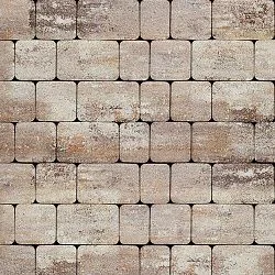 Тротуарная плитка Инсбрук Альт Берилл Гладкая SteinRus 60 мм