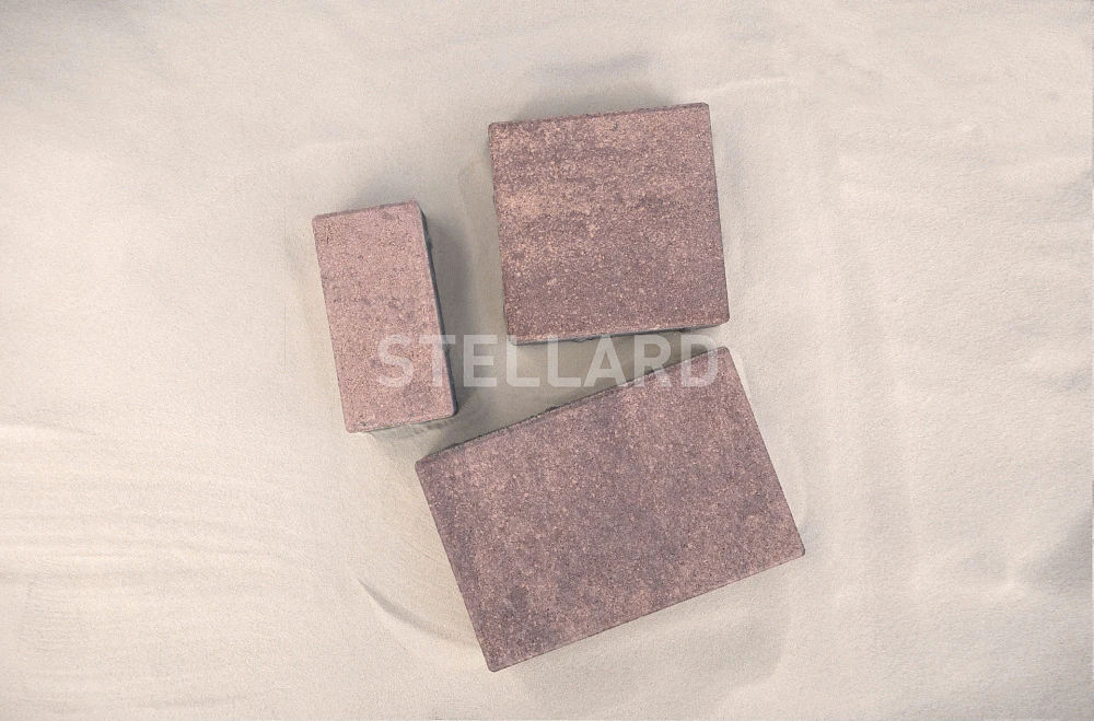 Тротуарная плитка Новый город Мокко Stellard 60 мм