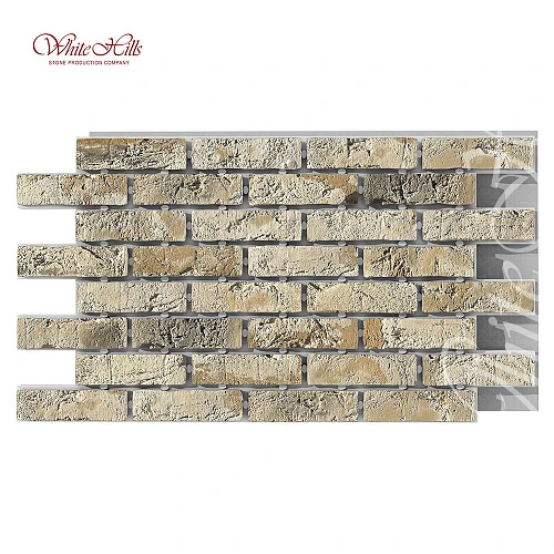 Термопанель с Лондон брик T302-70 White Hills 60 мм