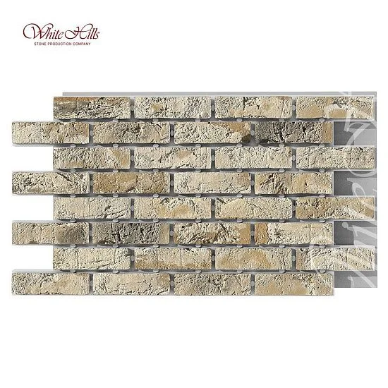 Термопанель с Лондон брик T304-10 White Hills 60 мм