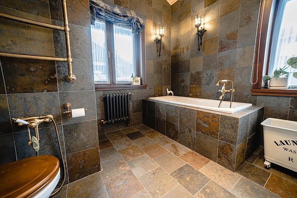 Плитка Сланец Мультиколор (натуральный скол) 600х600 Pharaon