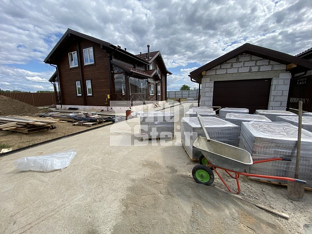 Укладка тротуарной плитки Бавария Блэнд от Steingot