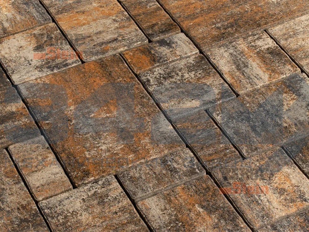 Тротуарная плитка Бавария, Карелия 342 МЗ 60 мм