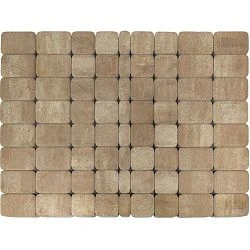 Тротуарная плитка Классико, Миндаль BRAER 60 мм