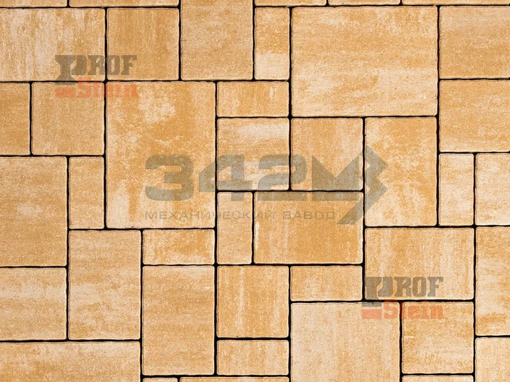 Тротуарная плитка Бавария, Каракум 342 МЗ 60 мм