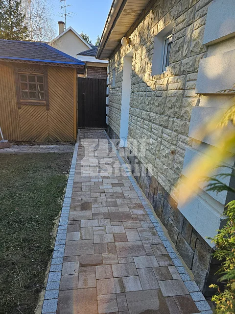 Демонтаж с последующей укладкой брусчатки Травертин от Steingot