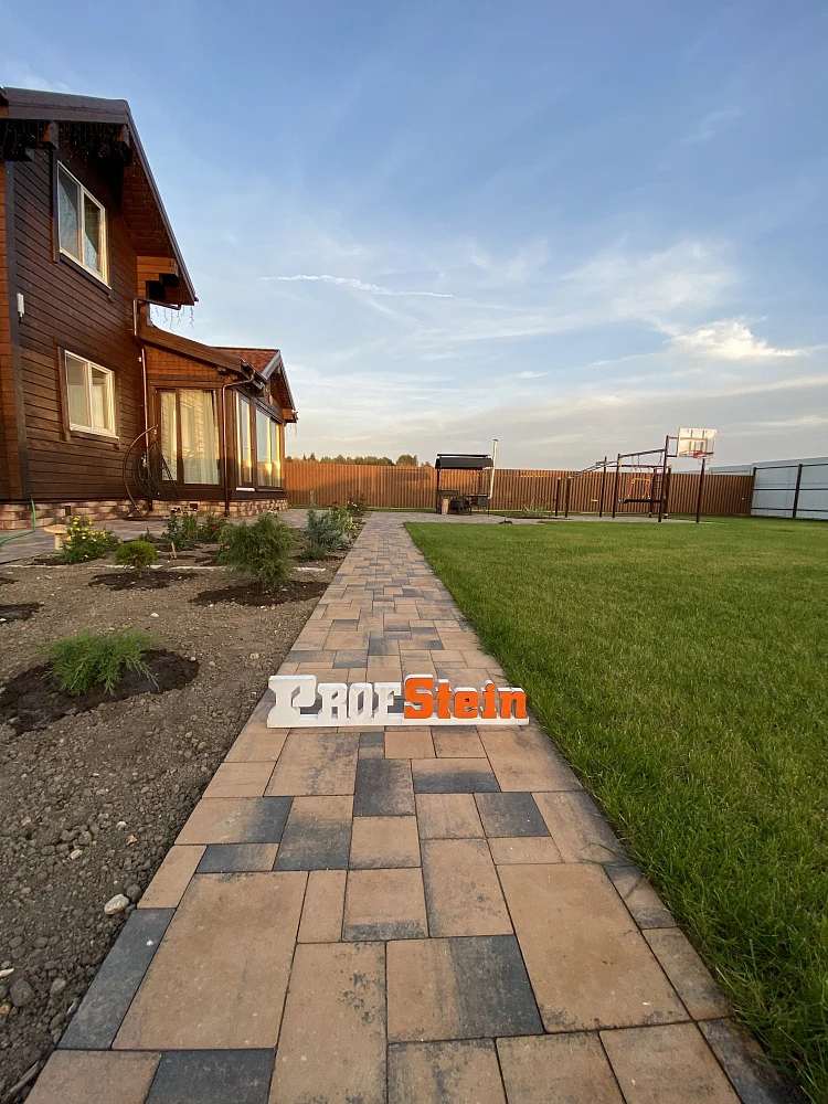 Укладка тротуарной плитки Бавария Блэнд от Steingot