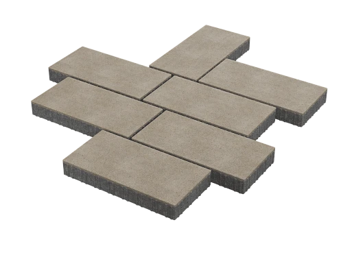 Тротуарная плитка Патио Капучино Stellard 80 мм