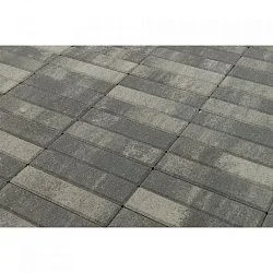 Тротуарная плитка Паркет, Туман BRAER 60 мм