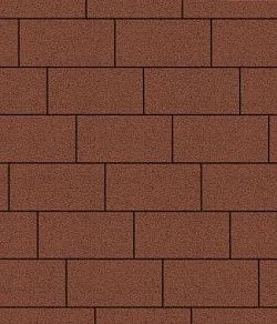 Тротуарная плитка ПРЯМОУГОЛЬНИК 300х150 Гранит Красный Б.10.П.8 Выбор 80 мм