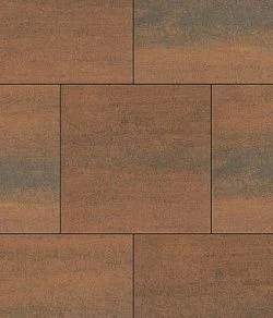 Тротуарная плитка КВАДРАТ 500х500 Листопад гладкий Мустанг Б.5.К.6 Выбор 60 мм