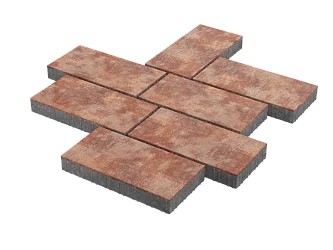 Тротуарная плитка Патио Санрайз Stellard 80 мм