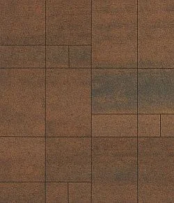 Тротуарная плитка Грандо Листопад гранит Мустанг Б.9.Фсм.6 Выбор 60 мм