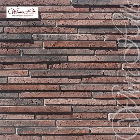 Декоративный кирпич Бран Брик 696-43 (3D) White Hills