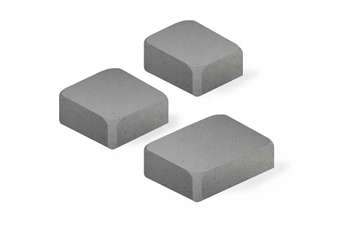 Тротуарная плитка Новая Классика 1НКЛ5Ф Нобетек Светло-Серая 50 мм