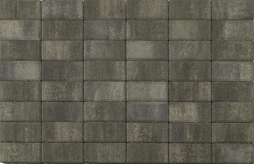 Тротуарная плитка Прямоугольник, Коричневый BRAER 60 мм