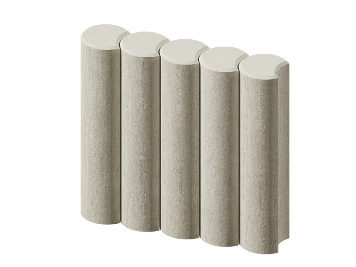 Палисад круглый белый Stellard