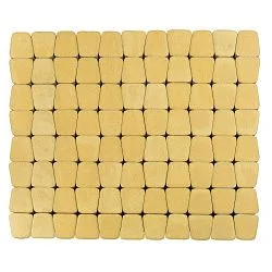 Тротуарная плитка Классико круговая, Песочный BRAER 60 мм