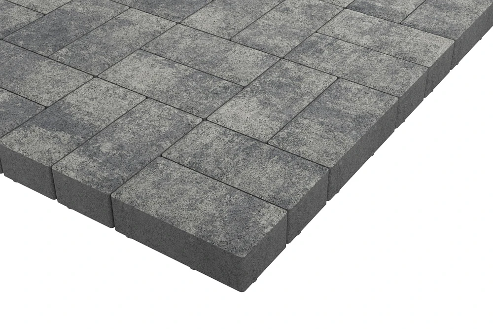 Тротуарная плитка Брусчатка Грей Stellard 40 мм