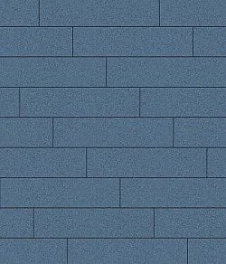 Тротуарная плитка ПРЯМОУГОЛЬНИК Стандарт Синий В.11.П.10 Выбор 100 мм