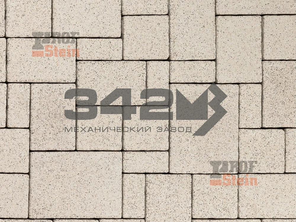 Тротуарная плитка Бавария с дробеструйной обработкой, антара 342 МЗ 60 мм