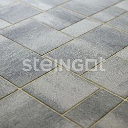 Тротуарная плитка Мюнхен Штайн Сильвер Steingot 60 мм