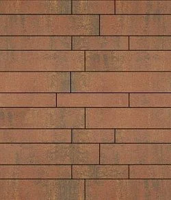 Тротуарная плитка ПАРКЕТ Листопад гладкий Арабская ночь Б.16.Псм.8 Выбор 80 мм