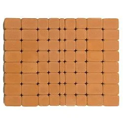 Тротуарная плитка Классико, Янтарный BRAER 60 мм