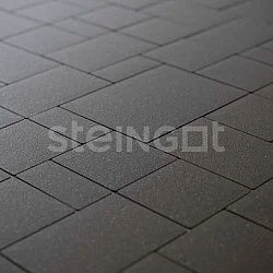 Тротуарная плитка Бавария Черная Steingot 60 мм