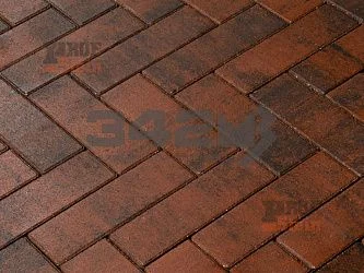 Тротуарная плитка Паркет, Гавана 342 МЗ 60 мм