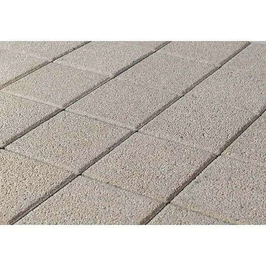 Тротуарная плитка Лувр, Гранит Белый BRAER 60 мм