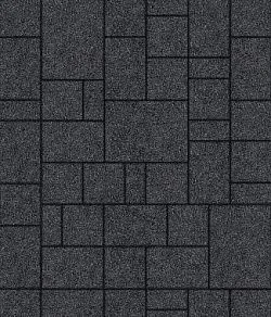 Тротуарная плитка МЮНХЕН Стоунмикс Черный Б.2.Фсм.6 Выбор 60 мм