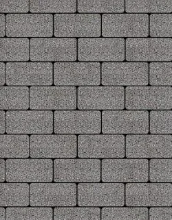 Тротуарная плитка ПРЯМОУГОЛЬНИК 240х120 Стоунмикс кремовый с черным Б.3.П.6 Выбор 60 мм