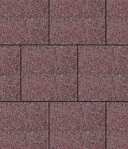 Тротуарная плитка КВАДРАТ 400х400 Гранит Красный с черным Б.6.К.6 Выбор 60 мм