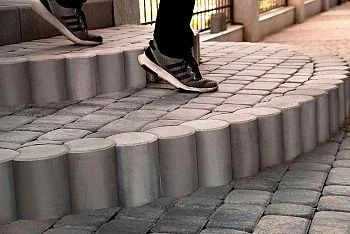 Палисад круглый коричневый Stellard