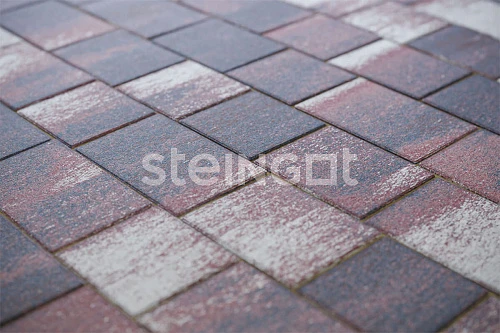 Тротуарная плитка Новый город Bianco Nero Steingot 60 мм