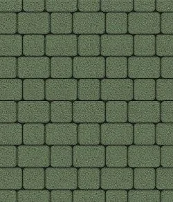 Тротуарная плитка КЛАССИКО Гранит Зеленый А.1.КО.4 Выбор 40 мм