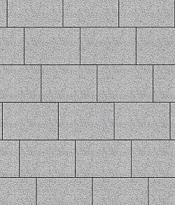 Тротуарная плитка ПРЯМОУГОЛЬНИК 750х500 Гранит Белый Б.14.П.8 Выбор 80 мм