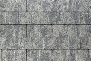 Тротуарная плитка Квадрат 20х20 Грей Stellard 80 мм