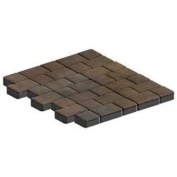 Плитка тротуарная Инсбрук Альт Дуо Штайнрус Гладкая SteinRus 40 мм