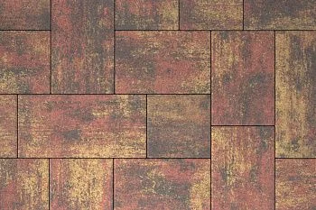 Тротуарная плитка Мозаика XL Закат Stellard 60 мм