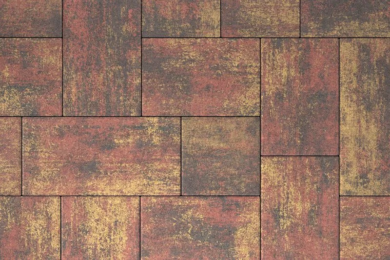 Тротуарная плитка Мозаика XL Закат Stellard 60 мм