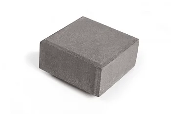 Тротуарная плитка Квадрат Нобетек 3К8Ф Серый 80 мм