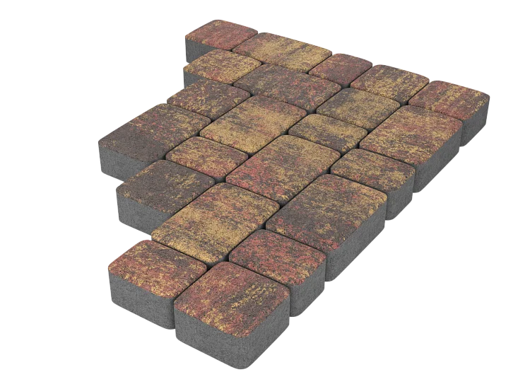 Тротуарная плитка Старый город Закат Stellard 40 мм