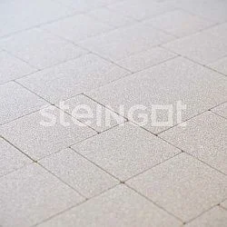 Тротуарная плитка Бавария Белая Steingot 60 мм