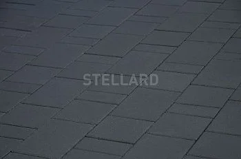 Тротуарная плитка Новый город Черный Stellard 60 мм